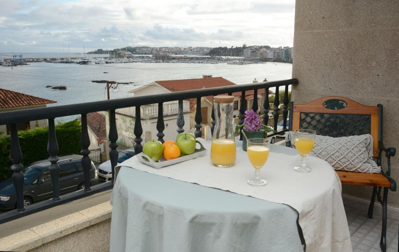 Desconectaengalicia Mantela, Vistas Puerto Deportivo, 20M Playa Leilighet Sanxenxo Eksteriør bilde